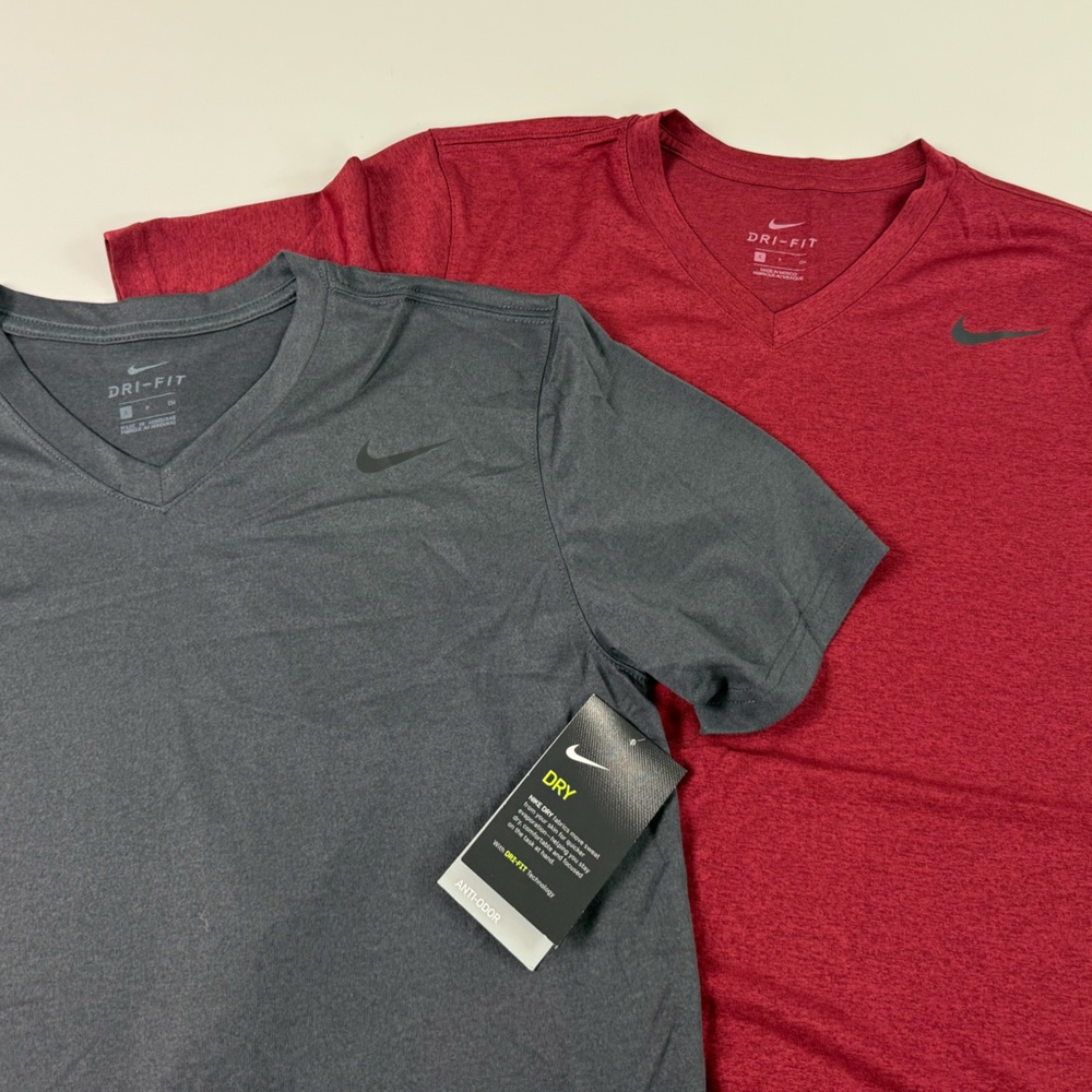 Nike Dri-Fit Tees T-Shirt Bundle of 2 New NWT Athletic Workout Casual